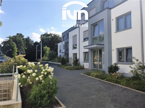 neuwertige Eigentumswohnung, TG Stellplatz, Garten – Erdgeschoß in ruhiger Parklage – Bockum, 47800 Krefeld, Erdgeschosswohnung